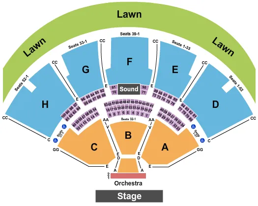 Ruoff Music Center Tickets Seating Chart Etc
