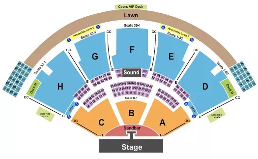 seating chart for Ruoff Music Center - Kenny Chesney 2024 - eventticketscenter.com