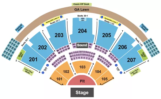 seating chart for Ruoff Music Center - Kid Cudi - eventticketscenter.com