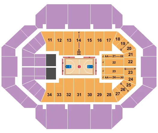 Rupp Arena Tickets & Seating Chart - Event Tickets Center