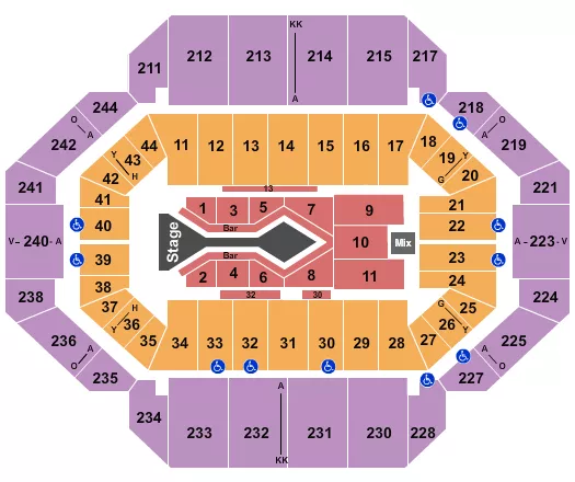 seating chart for Rupp Arena At Central Bank Center - Blake Shelton - eventticketscenter.com