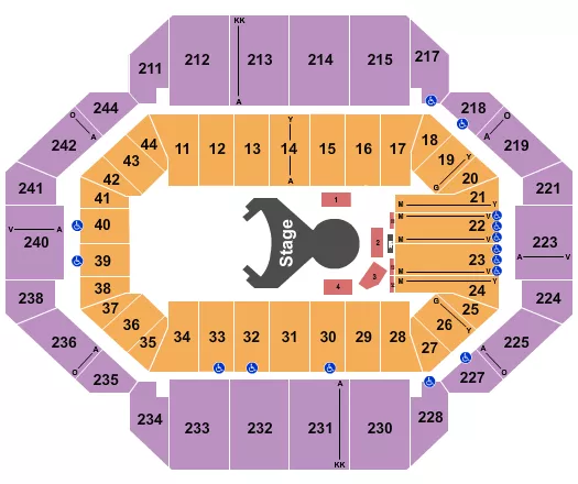 seating chart for Rupp Arena At Central Bank Center - Cirque - eventticketscenter.com