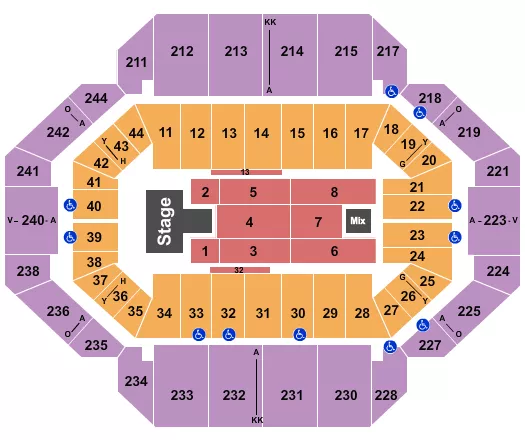 seating chart for Rupp Arena At Central Bank Center - Matt Rife - eventticketscenter.com