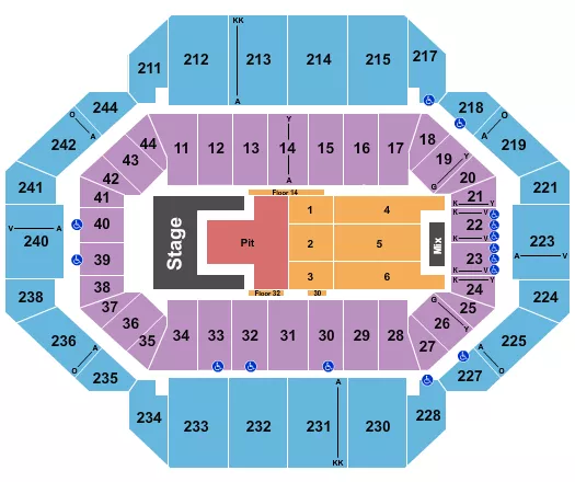 seating chart for Rupp Arena At Central Bank Center - Olivia Rodrigo - eventticketscenter.com
