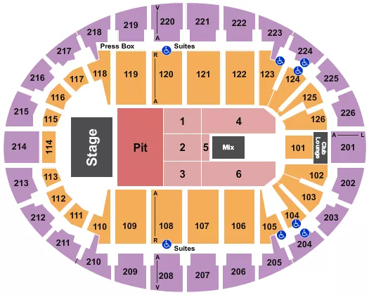 Incredible verizon arena seating chart