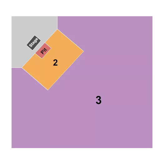 seating chart for Saganing Eagles Landing Casino and Hotel - Endstage - eventticketscenter.com