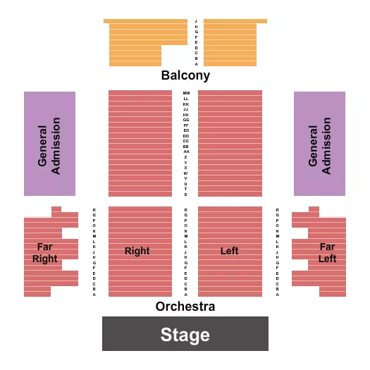 seating chart for Saint Ignatius Church - SF - Endstage - eventticketscenter.com