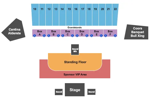 seating chart for Salinas Sports Complex - Concert - eventticketscenter.com