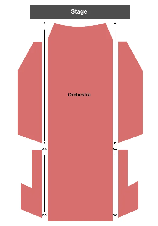 seating chart for Salle Albert-Dumouchel - Half Moon Run - eventticketscenter.com