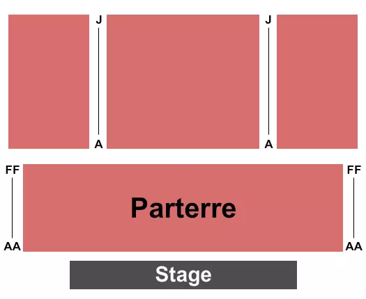 seating chart for Salle Pauline-Julien - Endstage - eventticketscenter.com
