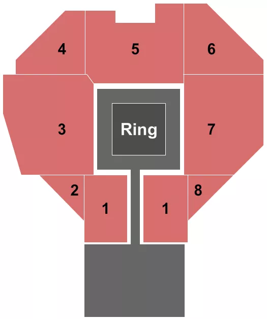seating chart for Sam's Town Live! - NJPW - eventticketscenter.com