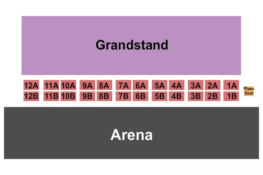 seating chart for San Bernardino County Fairgrounds - Arena/Grandstand - eventticketscenter.com
