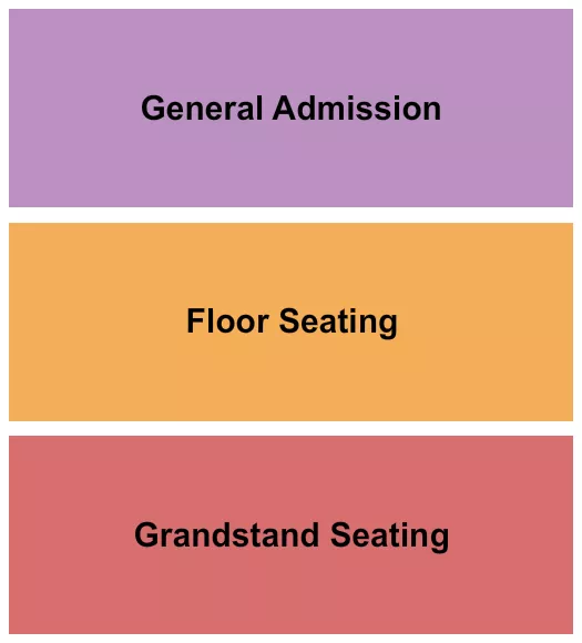 seating chart for San Bernardino County Fairgrounds - GA/Floor/Grandstand - eventticketscenter.com