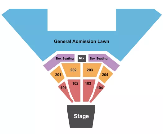 seating chart for Sand Mountain Park & Amphitheater - Tracy Lawrence - eventticketscenter.com