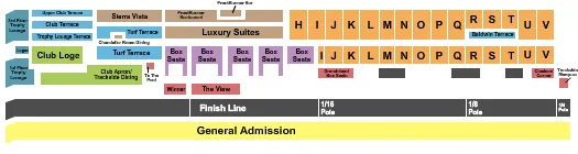 seating chart for Santa Anita Park - Racing 2 - eventticketscenter.com