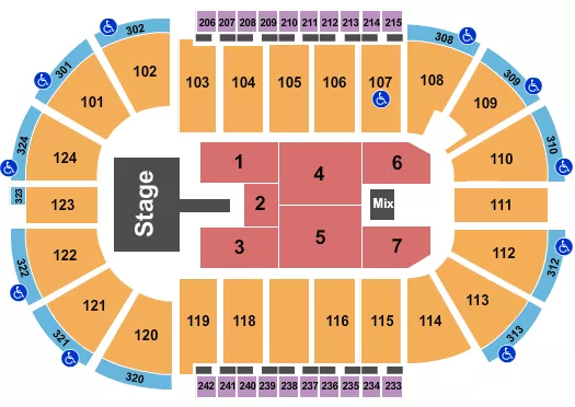 Santander Arena Tickets & Seating Chart - ETC