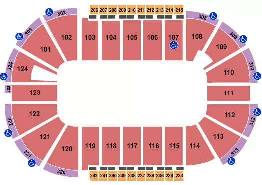 Santander Arena Tickets & Seating Chart - ETC