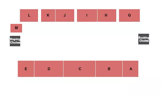 seating chart for Sarpy County Fairgrounds - Open Floor - eventticketscenter.com