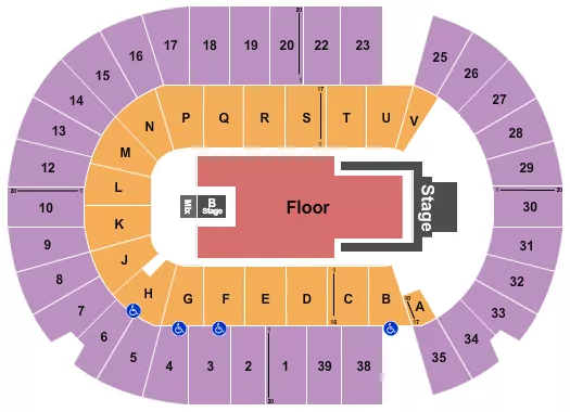 seating chart for SaskTel Centre - Jelly Roll - eventticketscenter.com