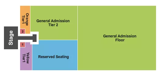 seating chart for SaskTel Centre Festival Grounds - Outskirts Music Festival - eventticketscenter.com