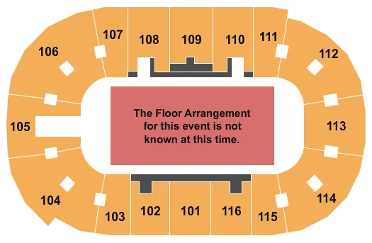 seating chart for Save On Foods Memorial Centre - Generic Floor - eventticketscenter.com