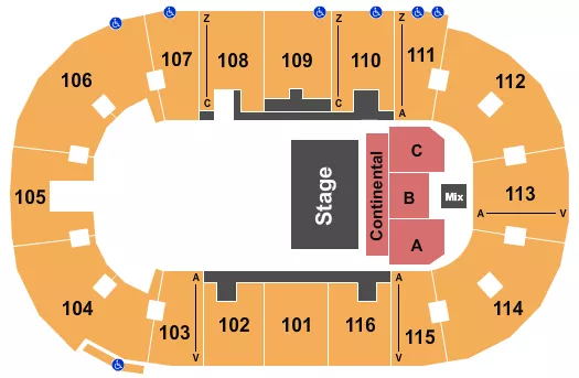 Save On Foods Memorial Centre Tickets & Seating Chart