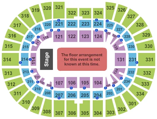 seating chart for Value City Arena at The Schottenstein Center - Generic Floor - eventticketscenter.com