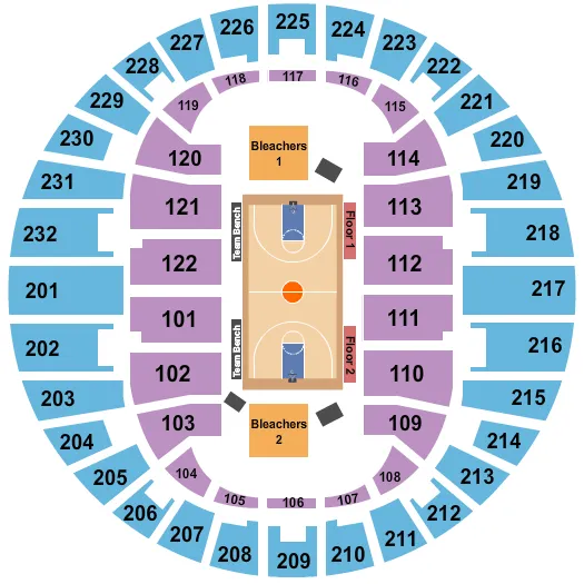 MEAC Basketball Tournament Session 4 in Norfolk Tickets 03/14/2024