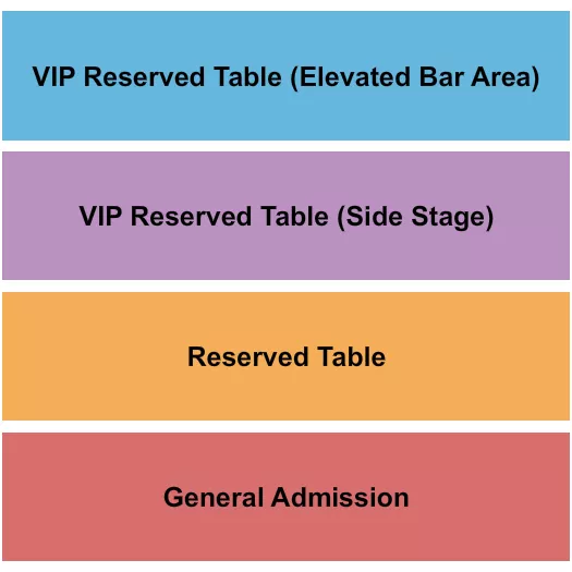 seating chart for Scout Bar - Houston - GA/VIP/Tables - eventticketscenter.com