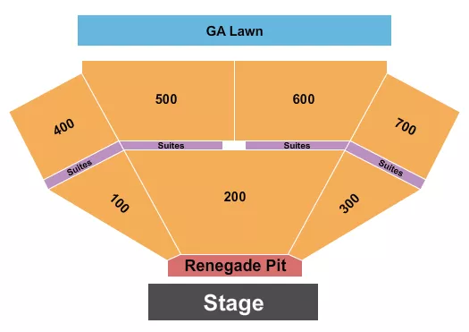 seating chart for Seascape Golf, Beach and Tennis Resort - Rockin In Paradise - eventticketscenter.com
