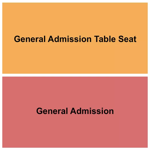 seating chart for Seven Feathers Hotel & Casino - Endstage GA/GA Table Seat - eventticketscenter.com