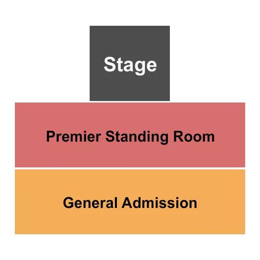 seating chart for Seven Feathers Hotel & Casino - Premier & GA - eventticketscenter.com