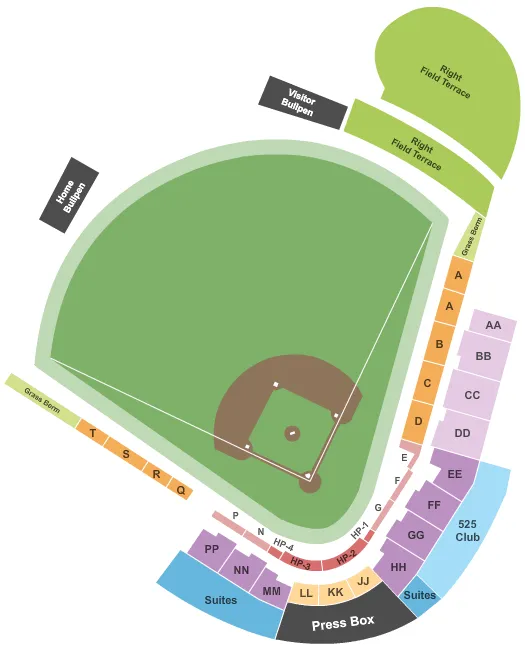 Sewell Thomas Stadium - Baseball Stadium in Tuscaloosa