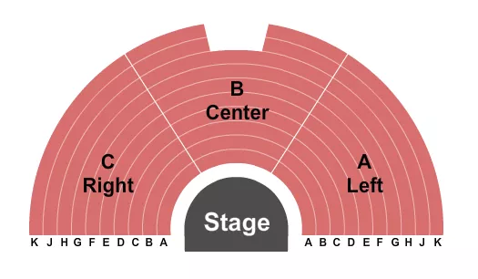 seating chart for Shelton Auditorium At Butler Arts Center - Endstage - eventticketscenter.com