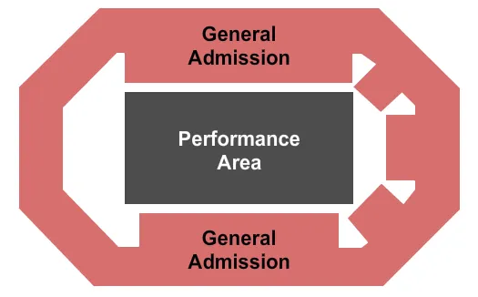 seating chart for Show Place Arena - GA - eventticketscenter.com