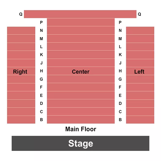 seating chart for Sierra 2 Center - Endstage - eventticketscenter.com