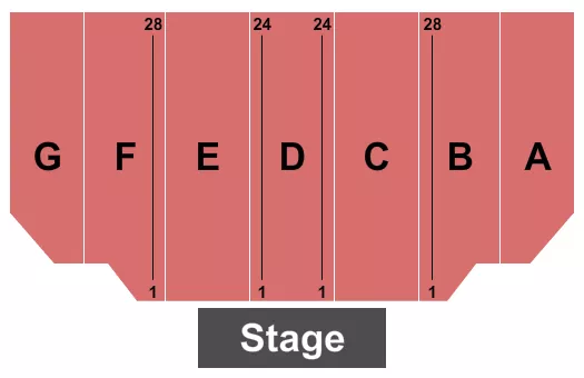 seating chart for Silver Legacy Casino - Endstage - eventticketscenter.com