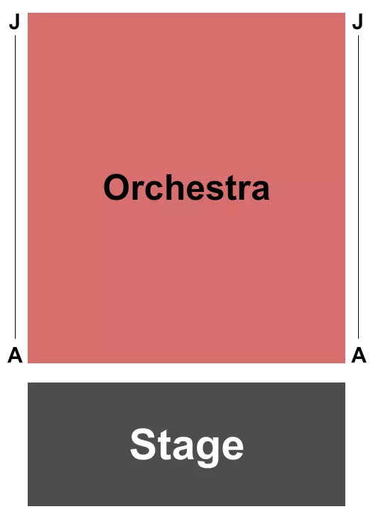 seating chart for Simcoe Street Theatre - Endstage - eventticketscenter.com