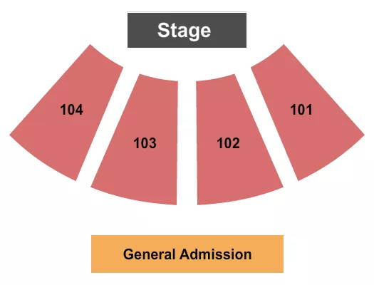 seating chart for Sinclair Community College - Centerville Regional Center - End Stage - eventticketscenter.com