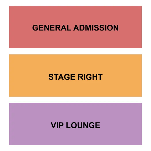 seating chart for Six String Grill and Stage - GA/Stage Right/VIP - eventticketscenter.com