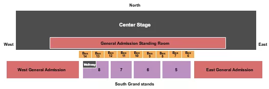 seating chart for Ski-Hi Stampede - Concert - eventticketscenter.com