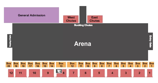 seating chart for Ski-Hi Stampede - Ski-Hi Stampede - eventticketscenter.com
