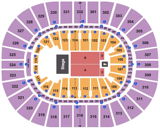 seating chart for Smoothie King Center - Banda MS - eventticketscenter.com
