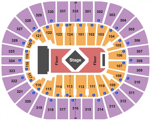 seating chart for Smoothie King Center - Drake - eventticketscenter.com