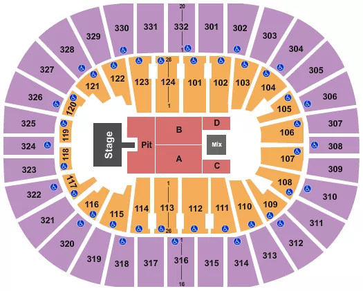 seating chart for Smoothie King Center - Rob49 - eventticketscenter.com