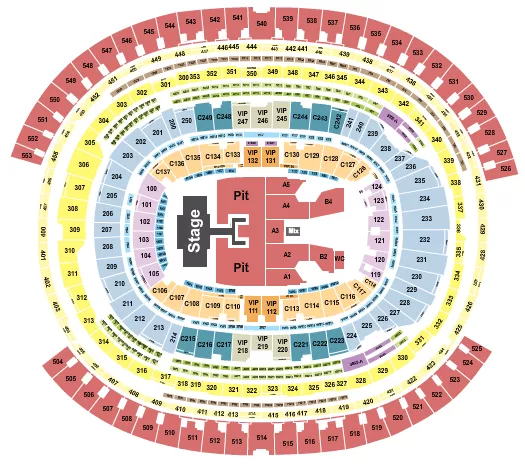 VIP 245 at SoFi Stadium 