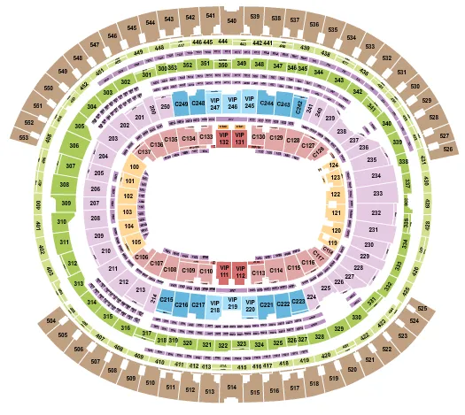 Chargers Seating Map & Benefits  Los Angeles Chargers 