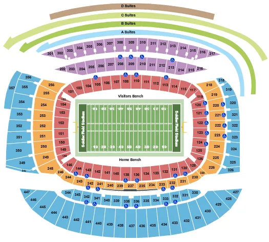 Chicago Bears vs. Minnesota Vikings Chicago Tickets 10/15/2023 12