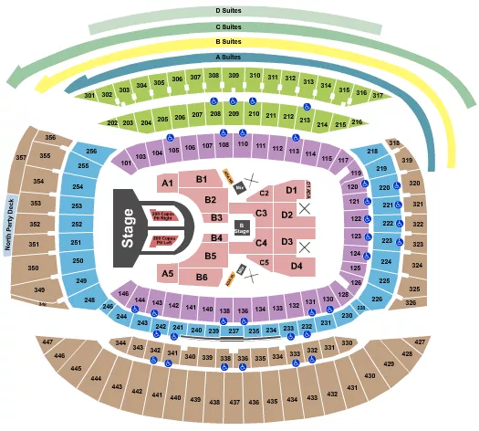 seating chart for Soldier Field - Karol G - eventticketscenter.com