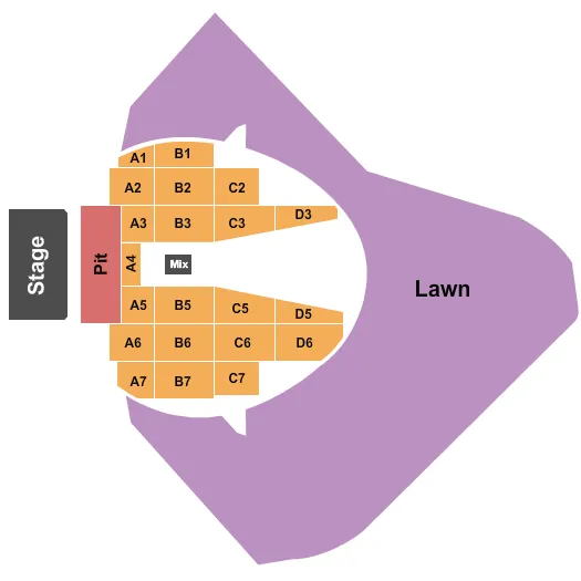 seating chart for Somerset Amphitheater - Endstage GA Pit - eventticketscenter.com